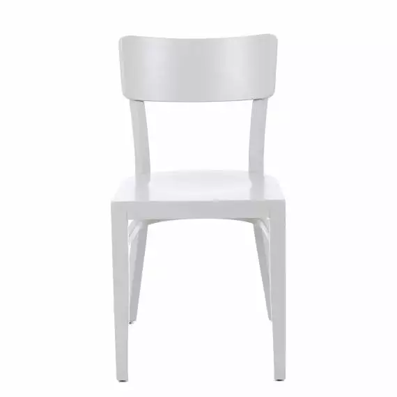 Solid Wood Square Rounded-back STARK Restaurant Chair