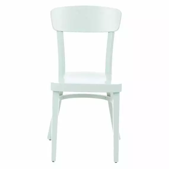 Solid Beechwood Square Rounded-Back LINA RESTAURANT CHAIR