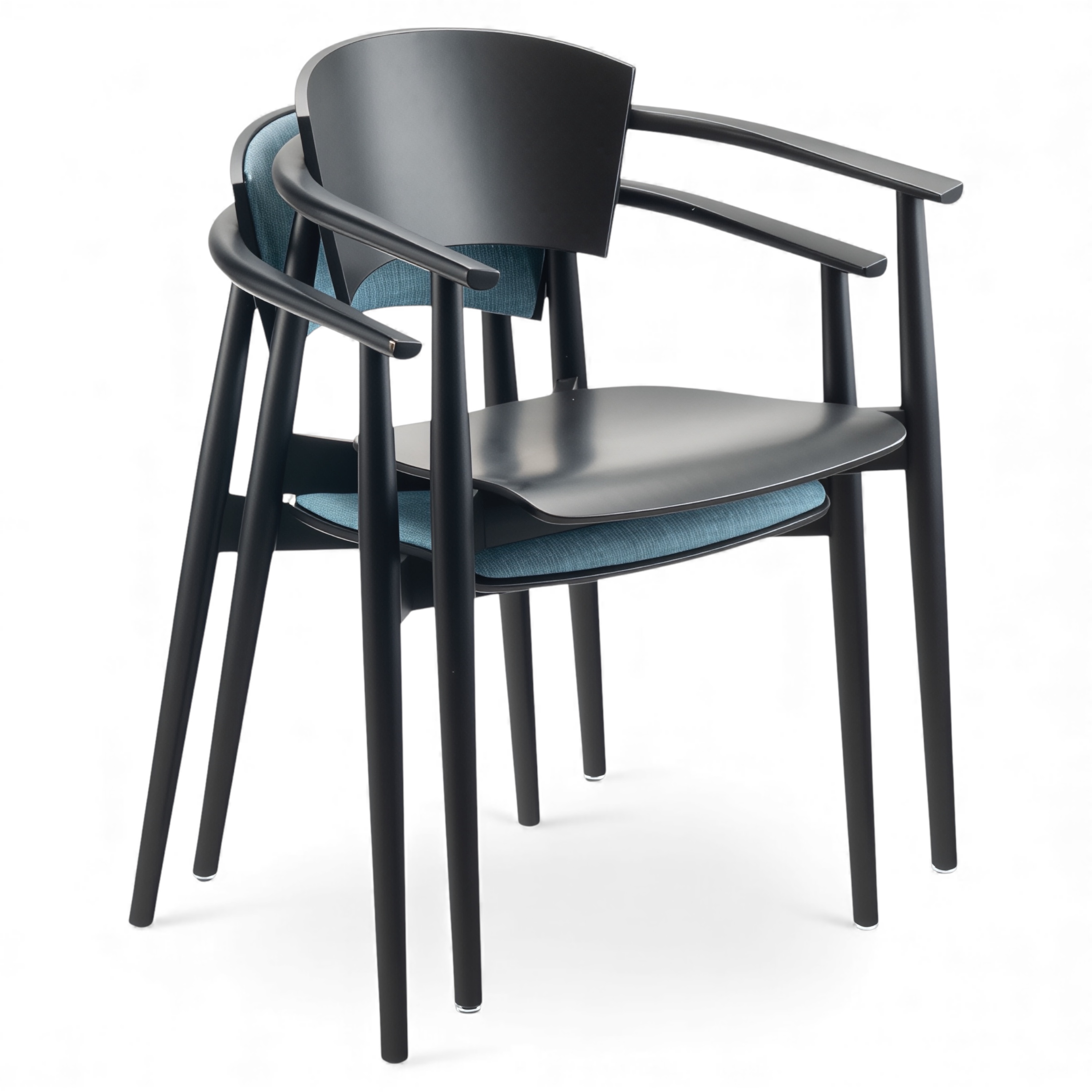 upholstered stackable restaurant chair